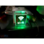 Panou Afisaj LED 1W din aluminiu masiv eloxat (WIFIWC1W) - www.lutek.ro